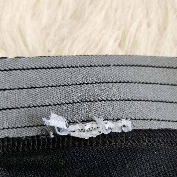 NIKE PRO Jock Man's Black spandex TIGHTS 3/4 Compression Pants Size M - Picture 8 of 9